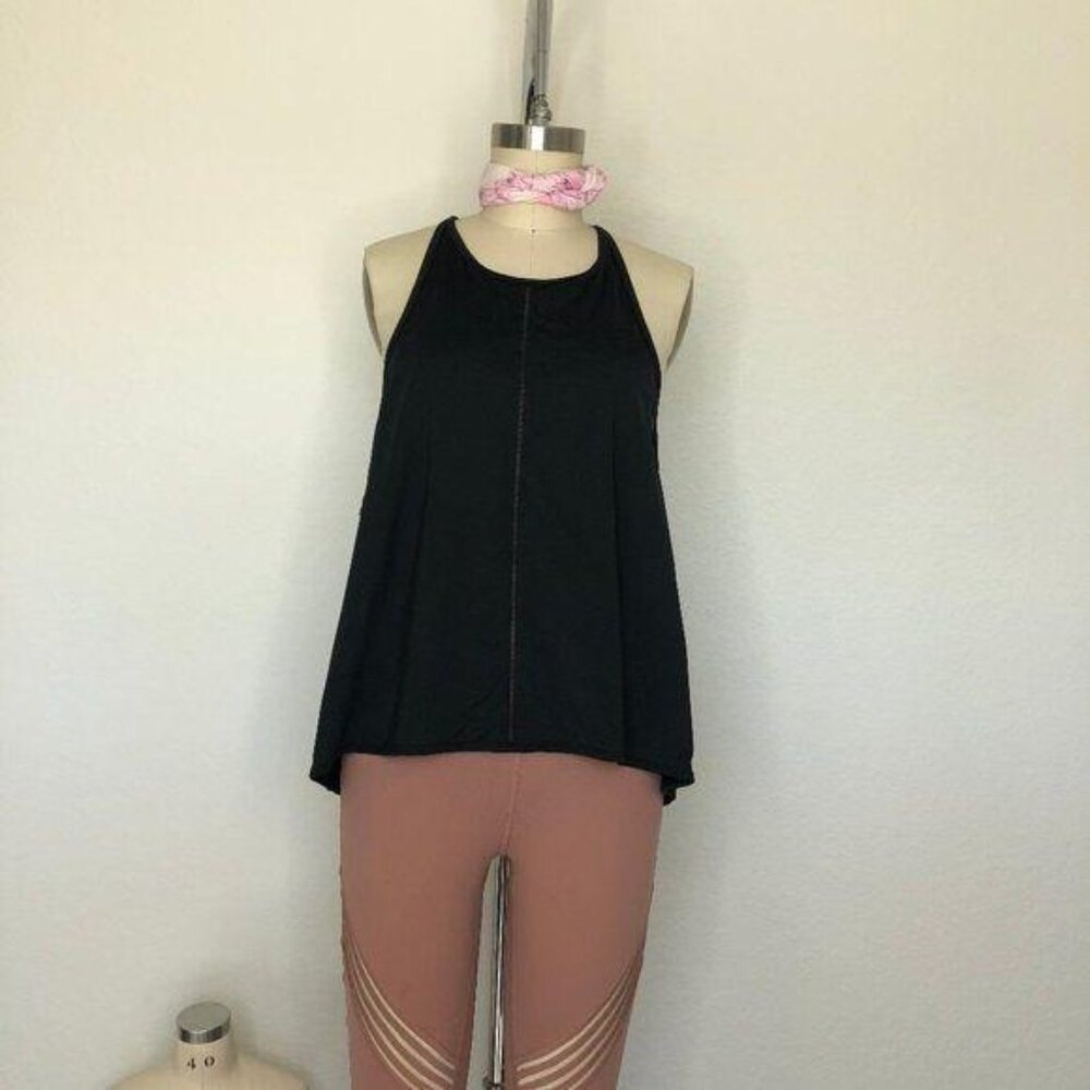 Kate Spade Leopard Print Mesh Tank Active Racerbac - Picture 4 of 6